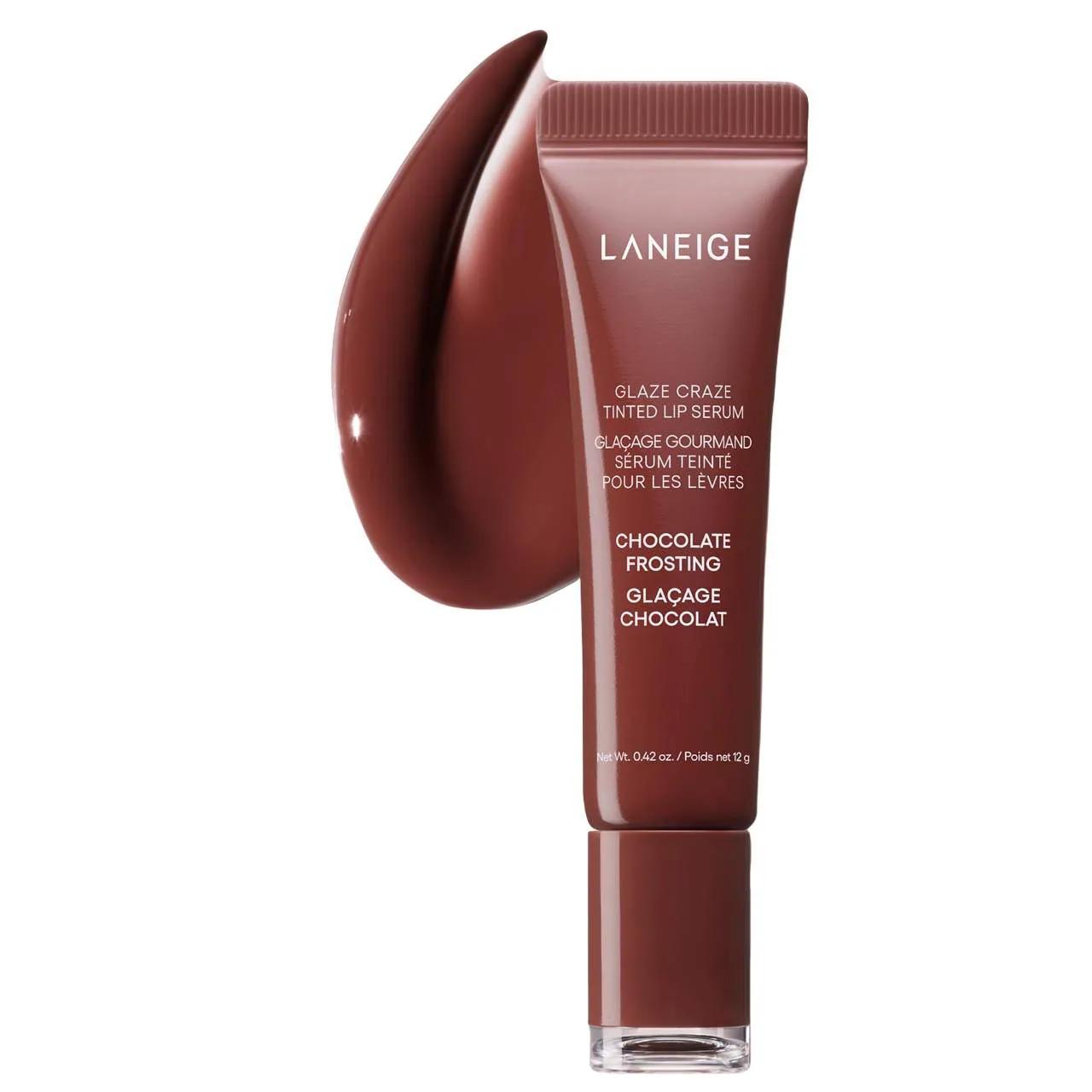 Glaze Craze Tinted Polypeptide Lip Serum - Nourishing, Tinted Korean Lip Care for Dry, Dull Lips