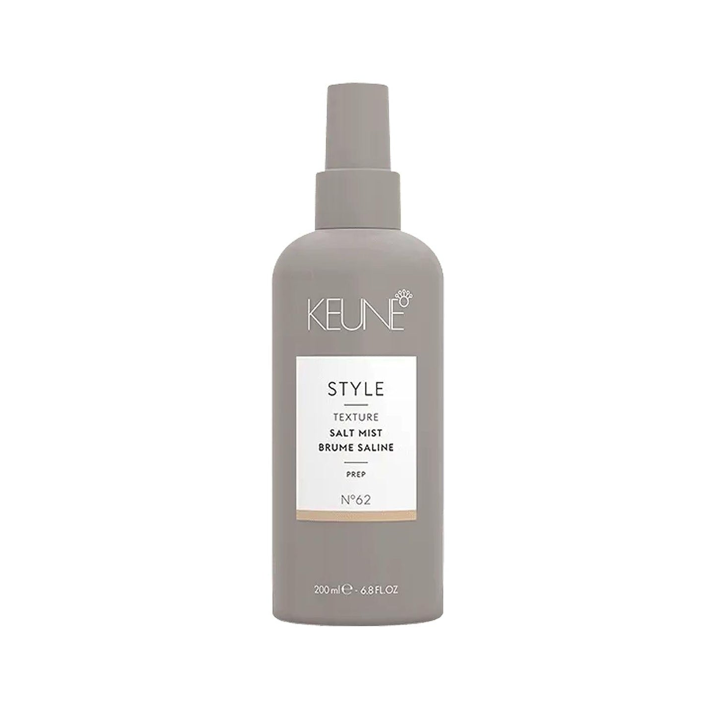 Keune Style Salt Mist: Achieve Effortless Beach Waves with this Texturizing Sea Salt Spray - 200ml