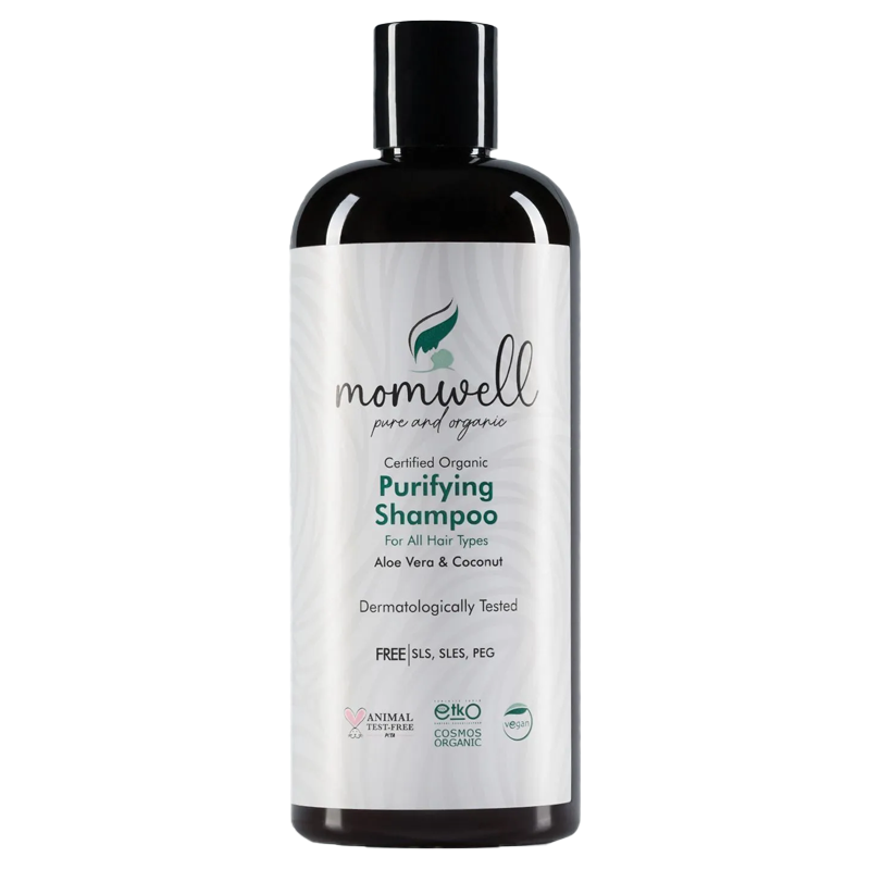 Momwell Purifying Shampoo Organic Cleansing & Care 400ml