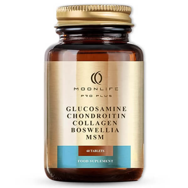Moon Life Glucosamine Chondroitin Collagen Supplement 60 Tablets