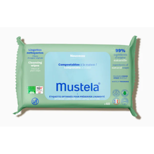 Mustela Compostable Cleaning Wipes