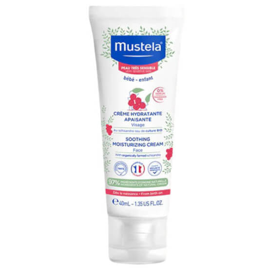 Mustela Soothing Moisturizing Face Cream for Babies 40ml