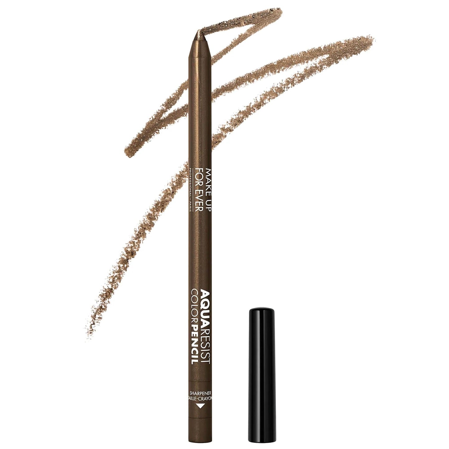 Aqua Resist Waterproof Eyeliner Pencil: 24-Hour Smudge-Proof, Long-Lasting Definition, Safe for Sensitive Eyes