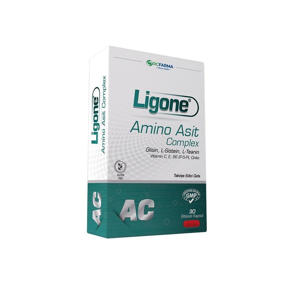 Ligone Amino Acid Complex Dietary Supplement 30 Capsules