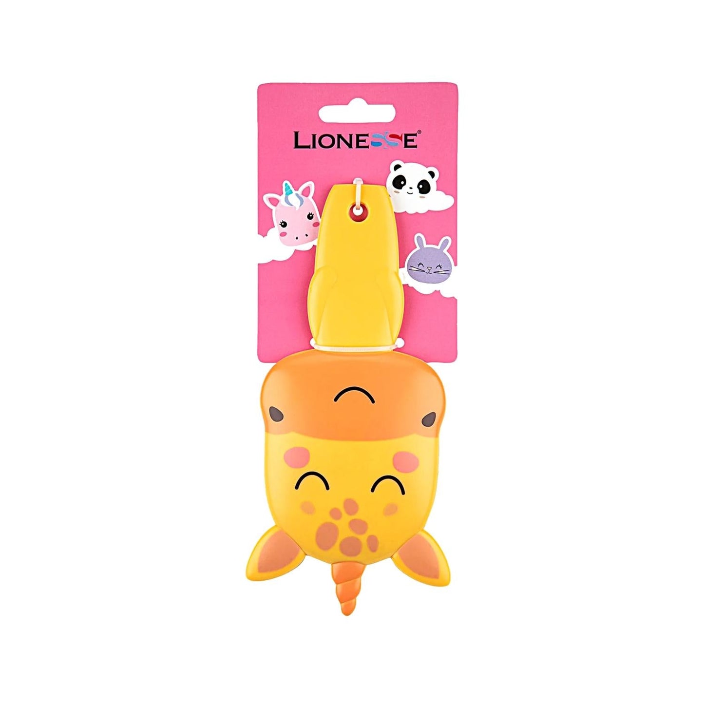Lionesse Children's Hair Brush - ZŸrafa Giraffe Design for Gentle Detangling & Fun Hair Care