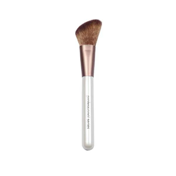 For Your Beauty Cut-Tip Blush Brush Pearl - Precise Makeup Application for Beauty Enthusiasts