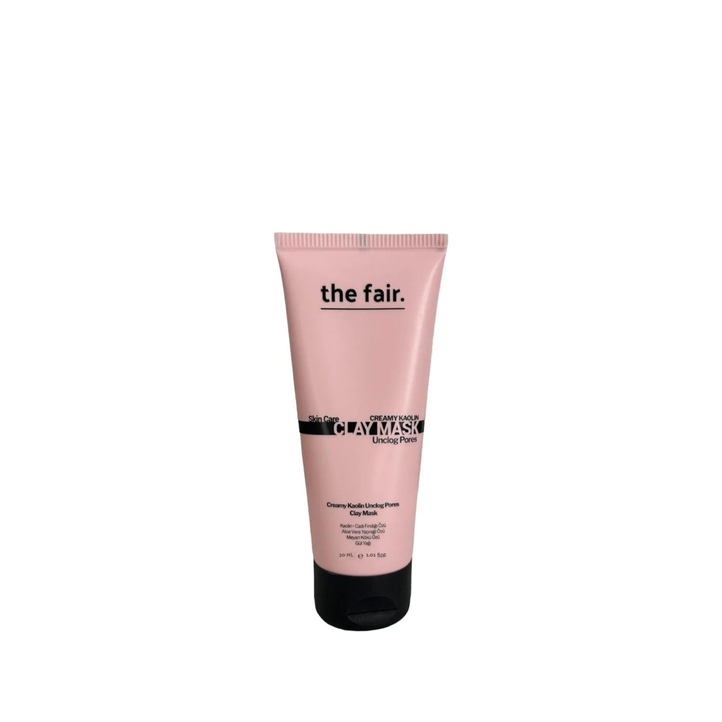 The Fair Creamy Kaolin Clay Face Mask for Deep Cleansing and Purifying - 30 ml, Natural Skincare