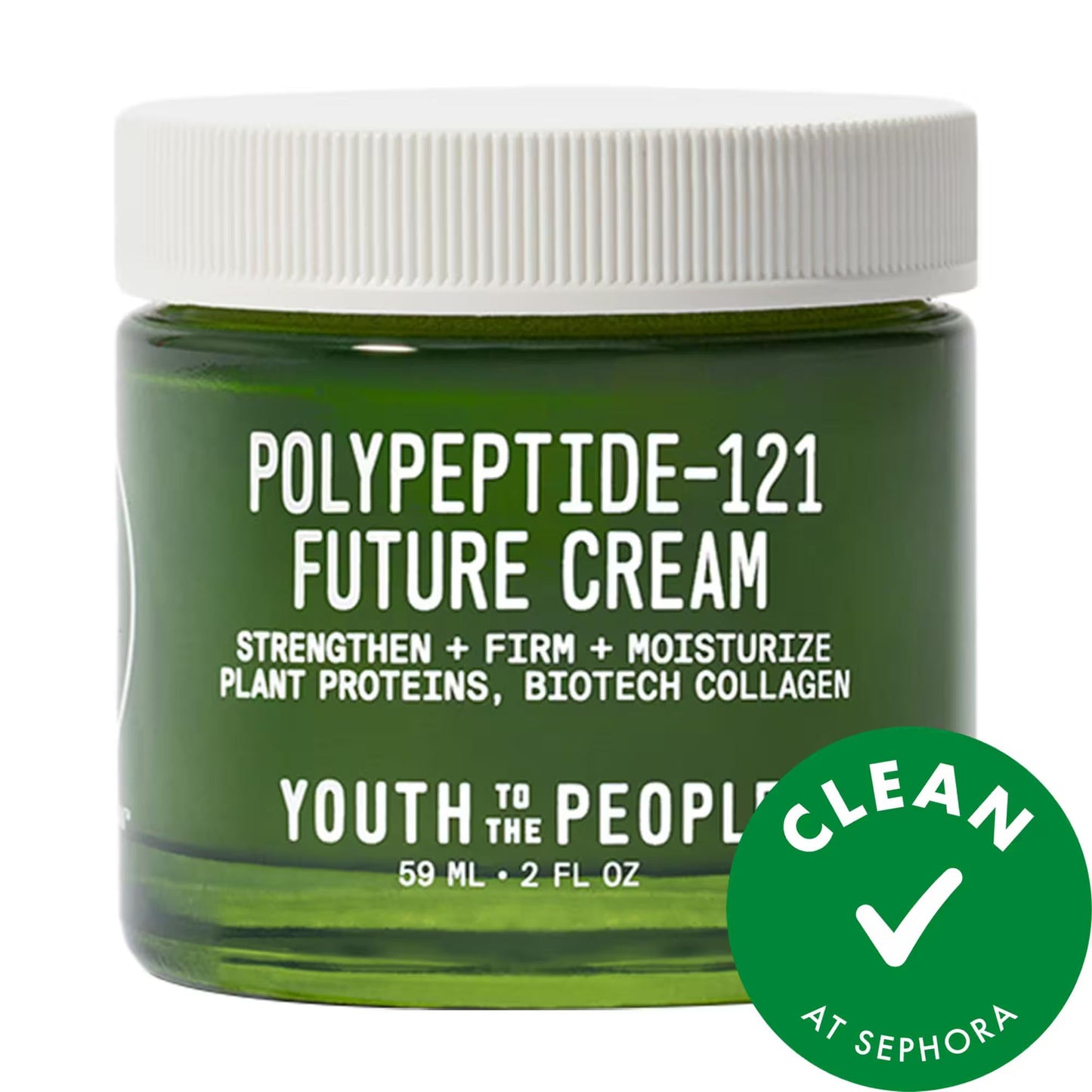 Polypeptide-121 Future Firming + Hydrating Moisturizer - Vegan Anti-Aging Cream for Fine Lines & Dryness