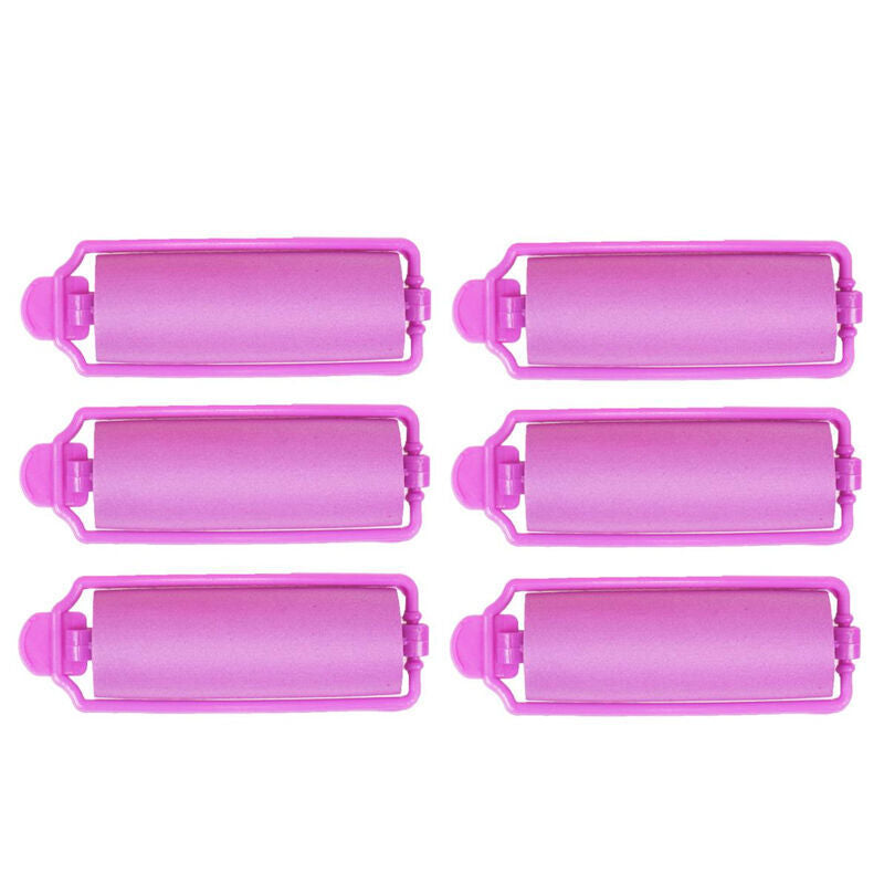 Nascita 1.5cm Rubber Hair Rollers for Heatless Curls 6-Pack