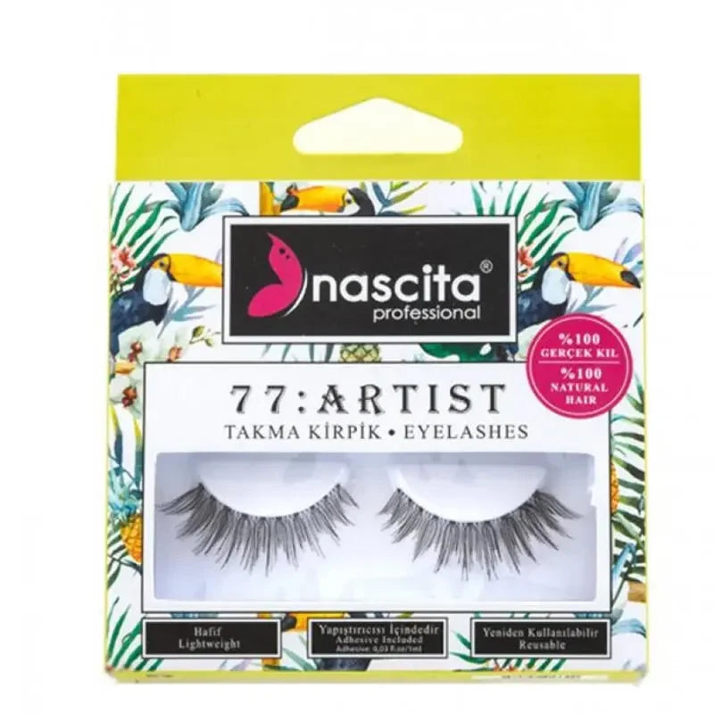 Nascita Artist False Eyelashes No: 000077 for Volume & Length