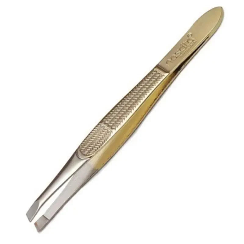 Nascita Slanted Tweezers for Precise Brow Shaping & Grooming