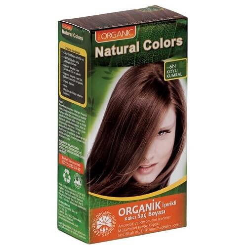 Natural Colors 6N Dark Blonde Organic Hair Dye for Soft Hair