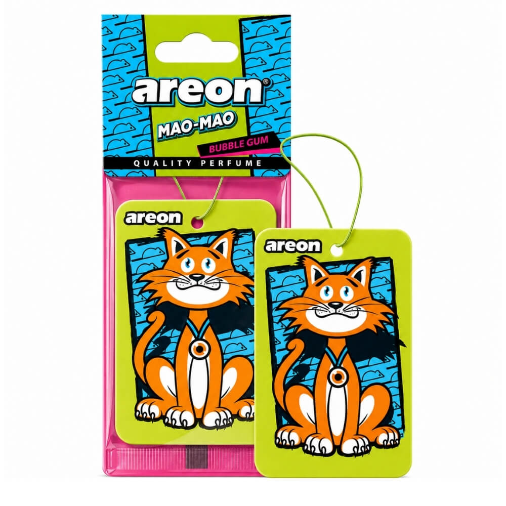 Areon Fresh X Mao Mao Bubble Gum Car Air Freshener