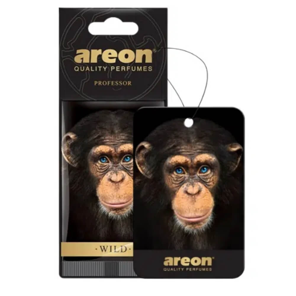Areon Wild Professor Hanging Car Air Freshener