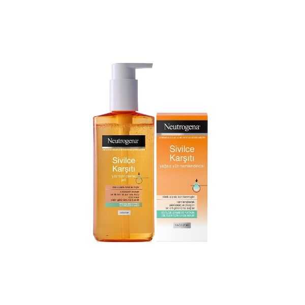 Neutrogena Blemish-Prone Skin Cleansing Gel & Moisturizer Set