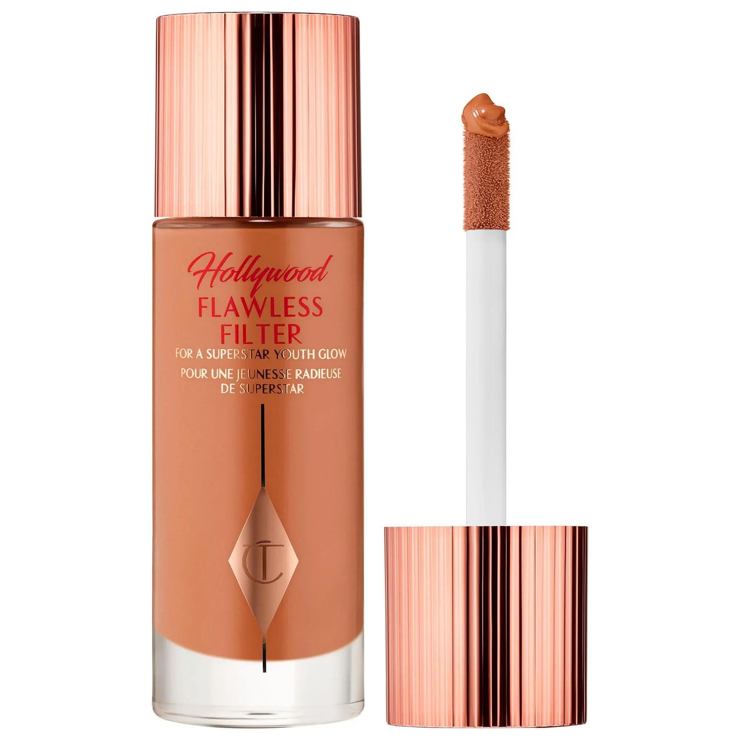 Hollywood Flawless Filter: The Ultimate Complexion Booster & Liquid Highlighter for Radiant, Filtered Skin - Cruelty-Free Makeup