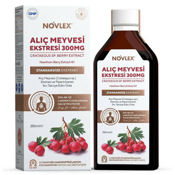 Biomet Novlex Hawthorn Extract & Piperine Liquid 250ml
