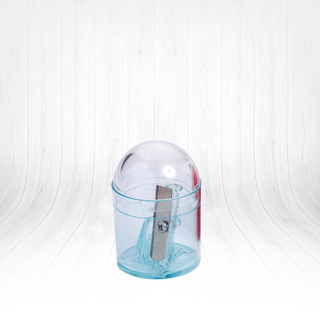 Lionesse Capped Pencil Sharpener PS1 - Single Unit, Prevents Shavings Spill - Ideal for Students, Office & Artists