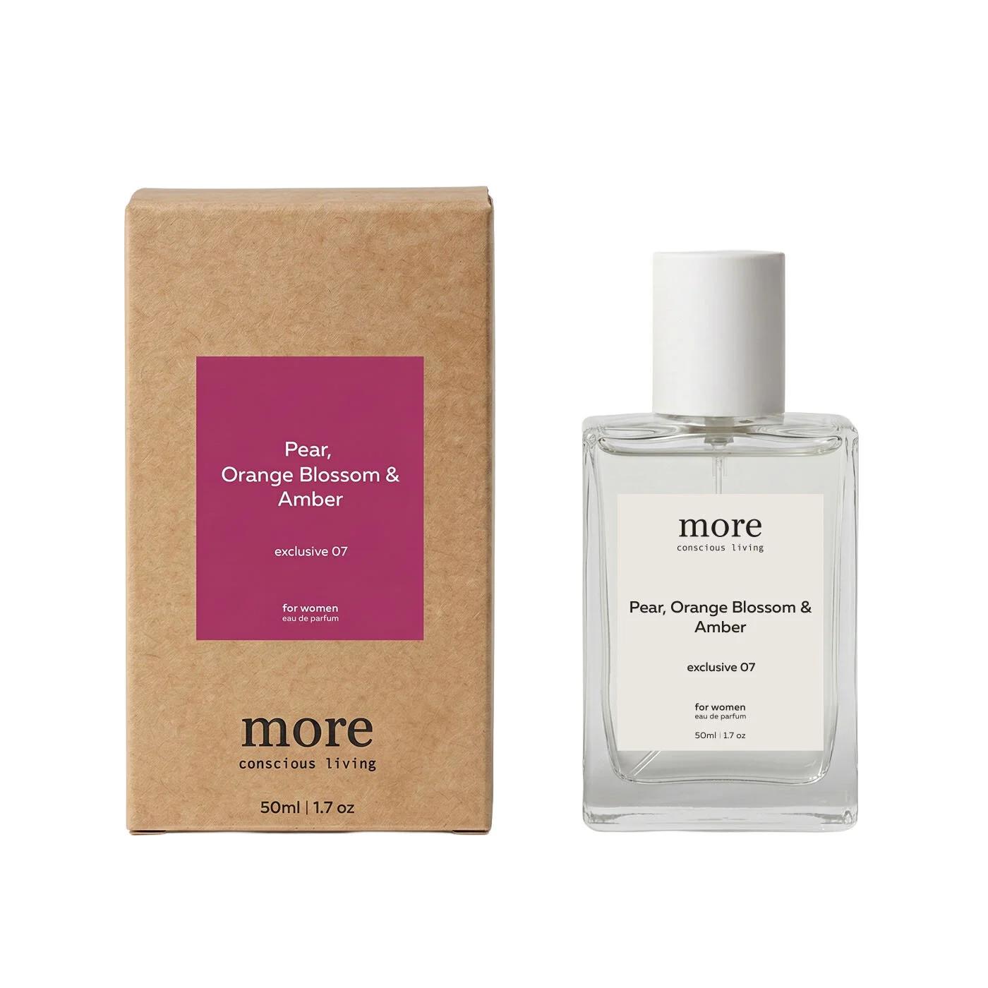 More Conscious Living 07 Pear & Orange Blossom Amber 50 ml