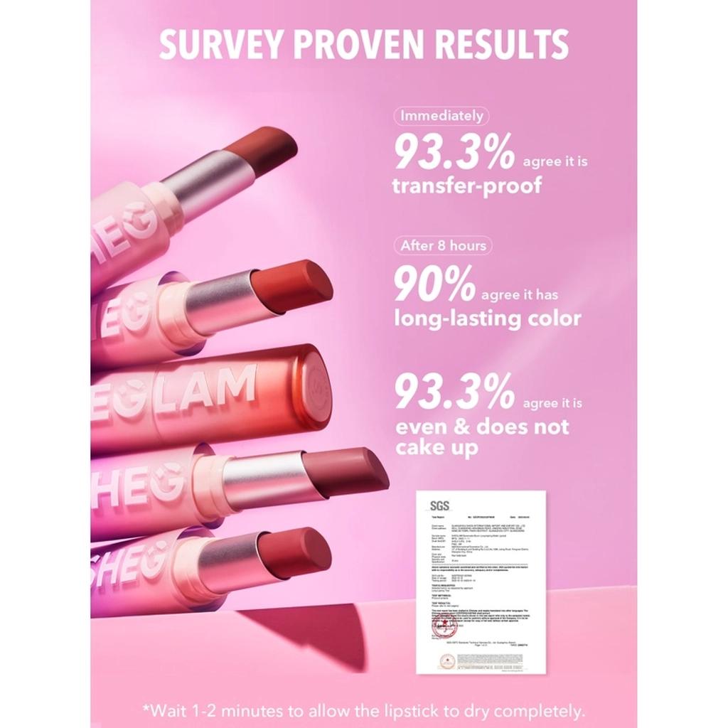 Sheglam Dynamatte Boom Matte Lipstick in Encore Energy