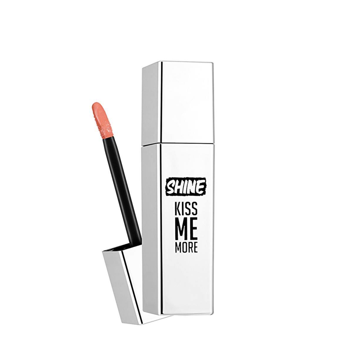 Flormar Shine Kiss Me More Liquid Lipstick - Long-Lasting, Moisturizing, Shiny Finish