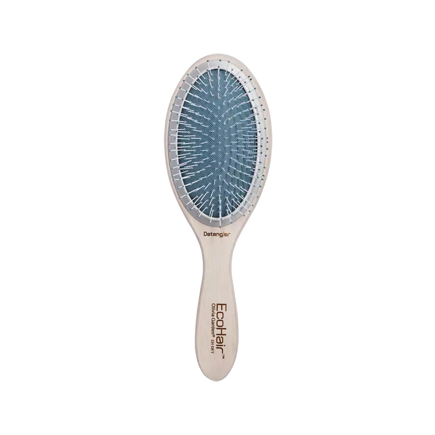 Olivia Garden Ecohair Paddle Detangler Hair Brush for Gentle, Eco-Friendly Hair Care - Sustainable Paddle Brush for Long, Tangled Hair