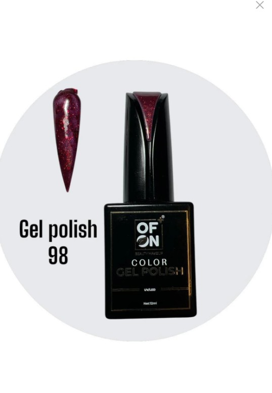 OFON Gel Nail Polish No. 98 for Long-Lasting Shine