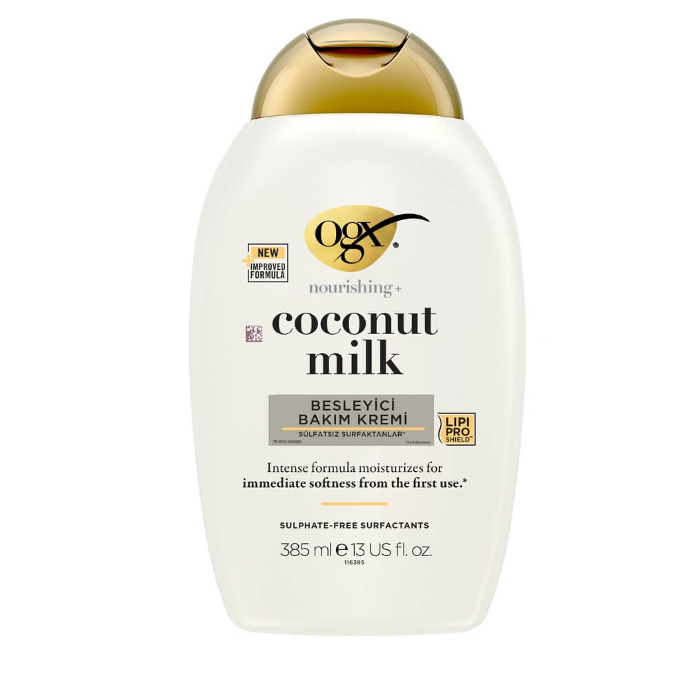 OGX Coconut Milk Conditioner for Smooth & Hydrated Hair 385ml