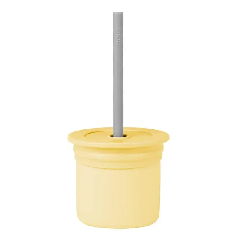 OiOi Ham Hup Silicone Training Cup Set Yellow & Green