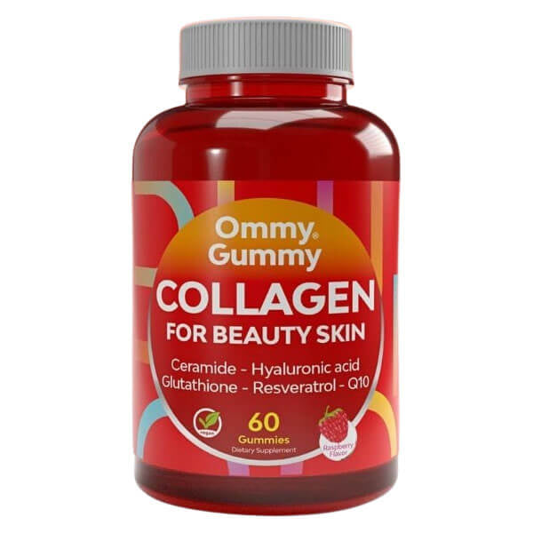 Ommy Gummy Collagen Dietary Supplement Gummies - 60 Count