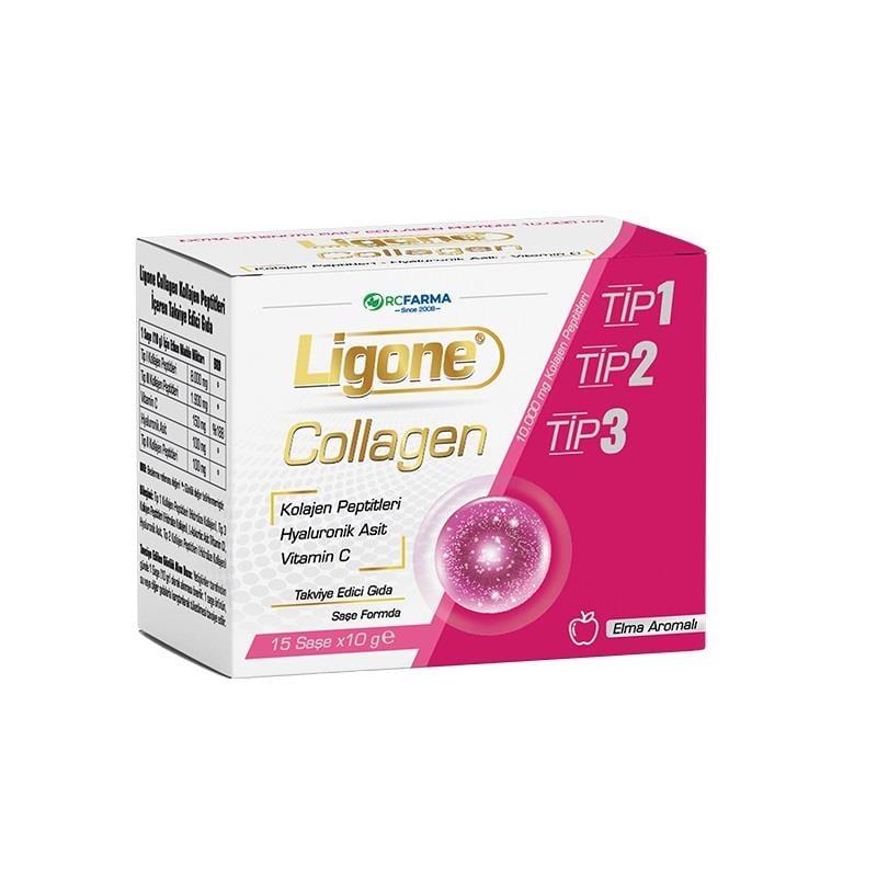Ligone Collagen Supplement for Skin, 15 Sachets