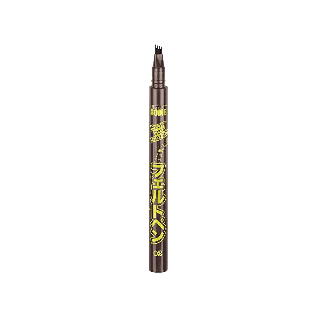 Beauty Bomb Microblade Effect Eyebrow Pencil 02 - Medium Brown