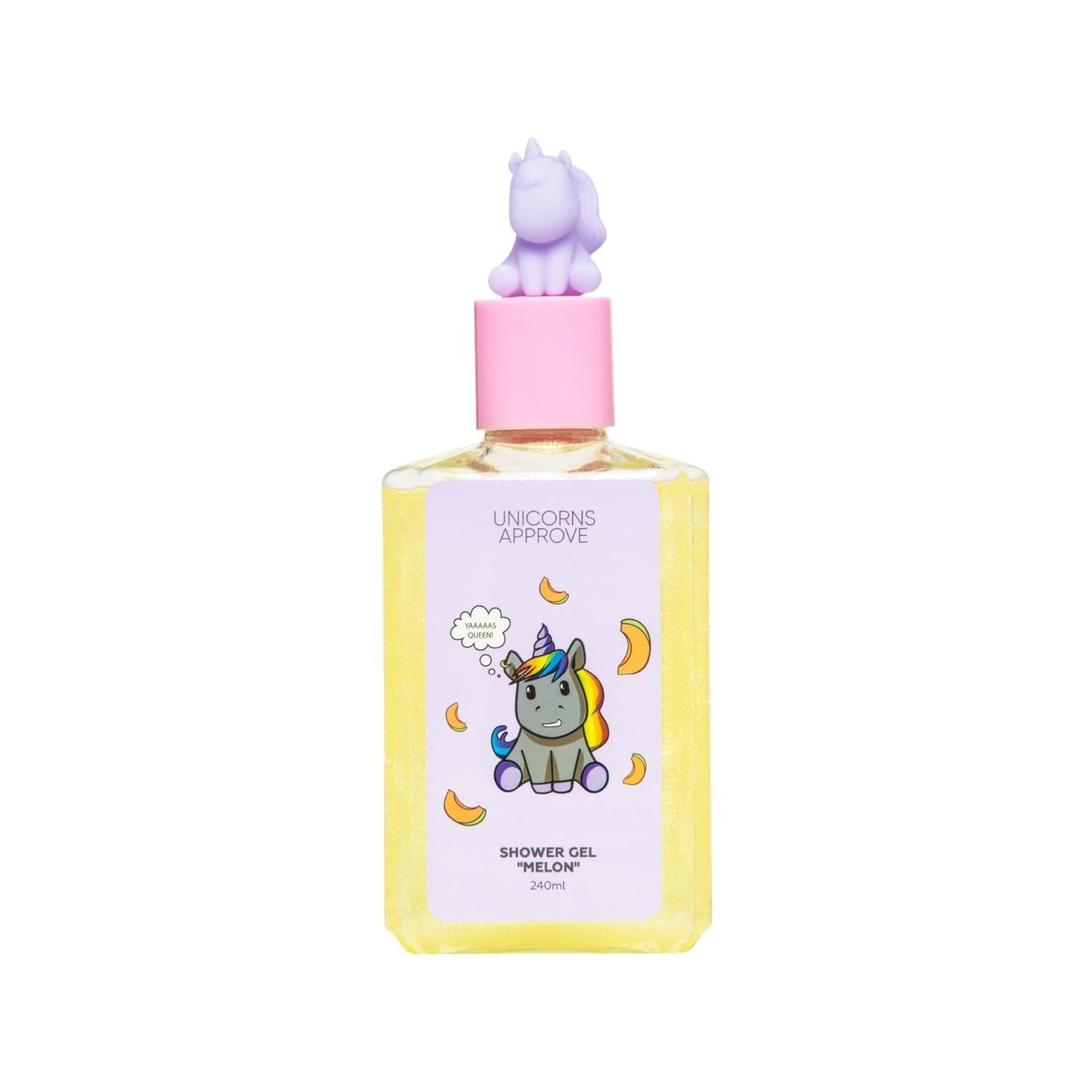 Soda Unicorn Melon Scented Shower Gel 240ml - Refreshing, Moisturizing, and Affordable