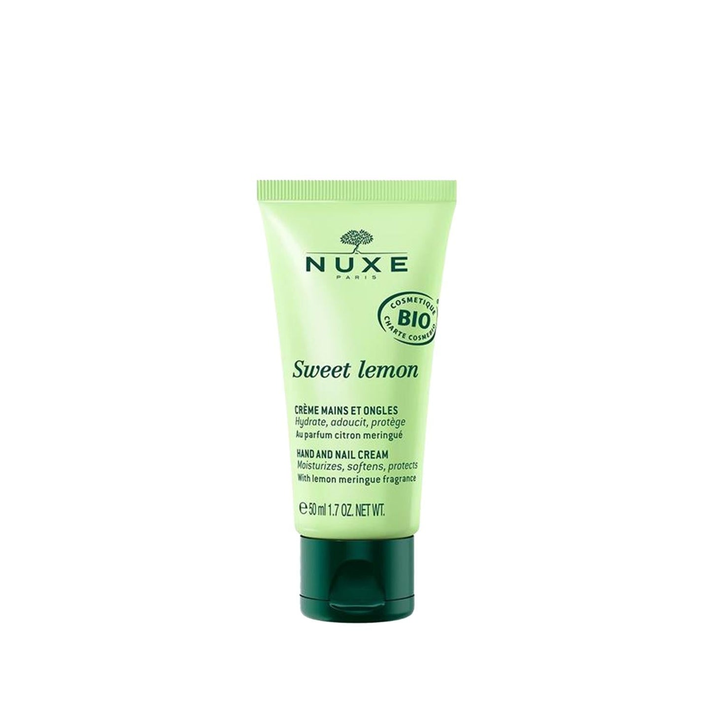 Nuxe Sweet Lemon Hand And Nail Cream - Moisturizing 50ml Hand Cream for Dry Hands and Nails