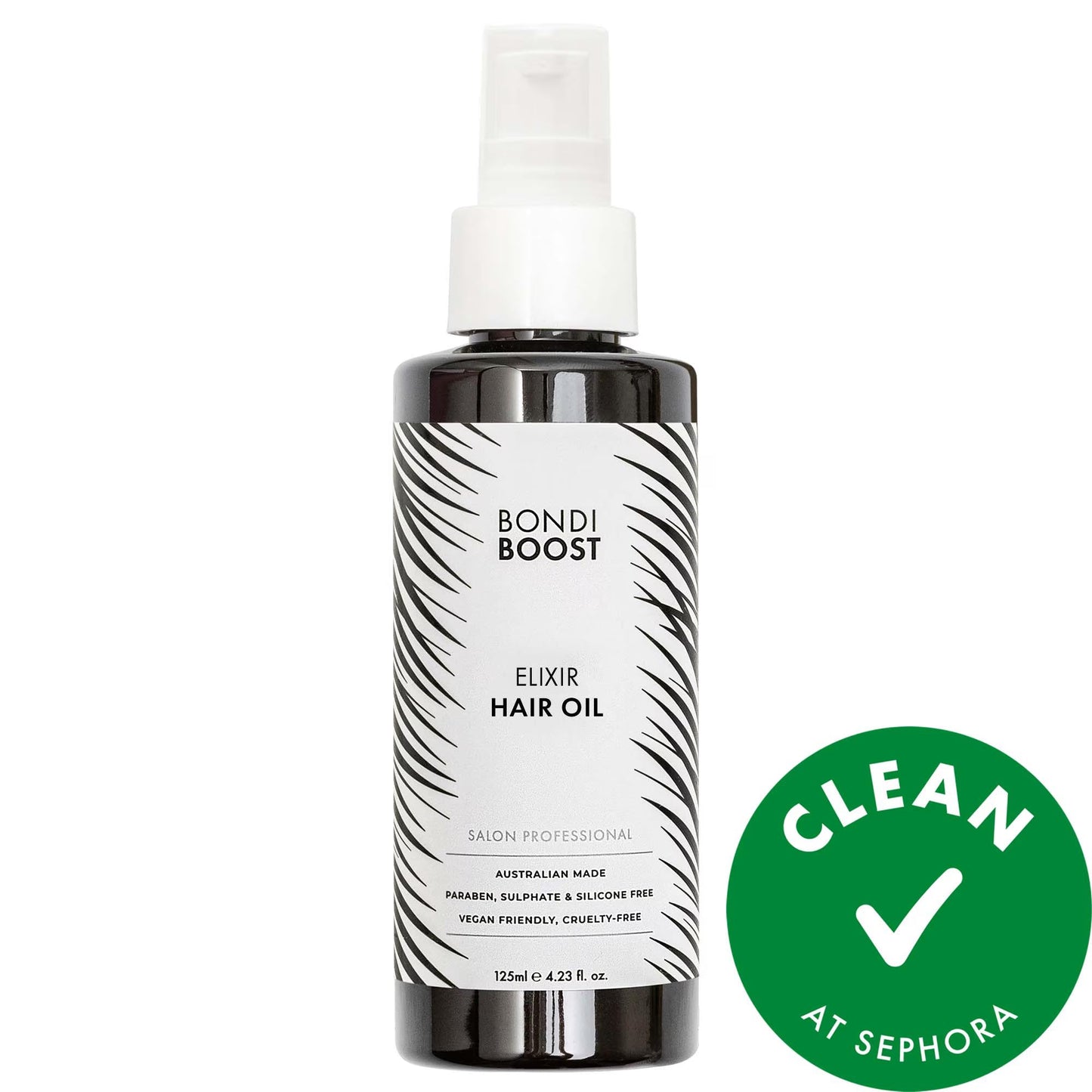 Elixir Vegan Hair Oil Pre-Shampoo Treatment with Castor Oil - Nourishes Dry Hair, Tames Frizz, Cruelty-Free Beauty