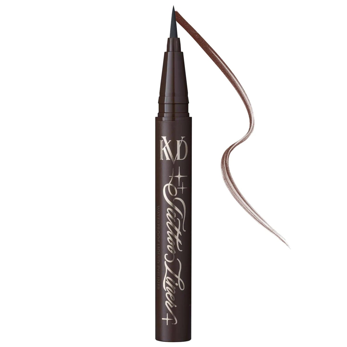 Mini Tattoo Liner: Vegan Waterproof Liquid Eyeliner - Precise Brush, Bold Pigment, Smudge-Proof Definition