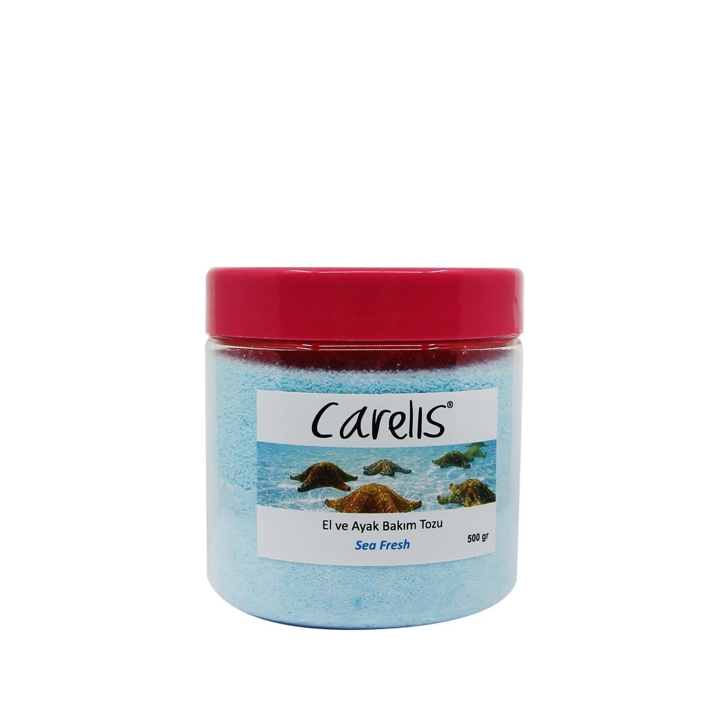 Carelis Blackberry Scented Hand and Foot Care Powder - 500g - Natural Moisturizing Relief for Dry Skin