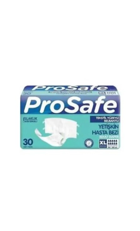 ProSafe Adult Diapers with Waist Bands XL Comfort Fit