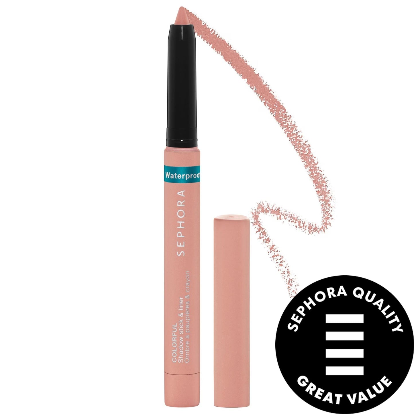 Sephora Colorful Waterproof Eyeshadow & Eyeliner Multi-Stick: Long-Lasting, Smudge-Proof Eye Makeup for All-Day Wear, Easy Application