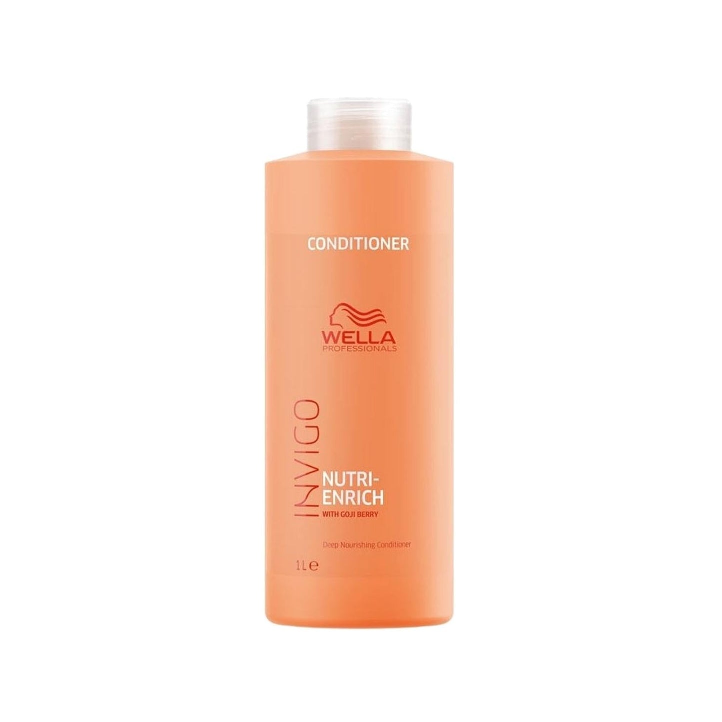 Wella Invigo Nutri-Enrich Deep Moisturizing Hair Cream 1000ml - Intensive Hydration for Dry & Damaged Hair