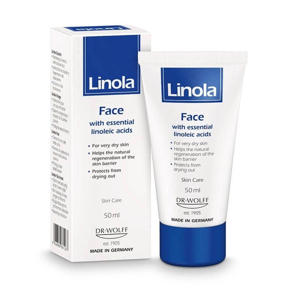Linola Facial Cream - Ideal for Dry & Sensitive Skin | 1.7 fl oz
