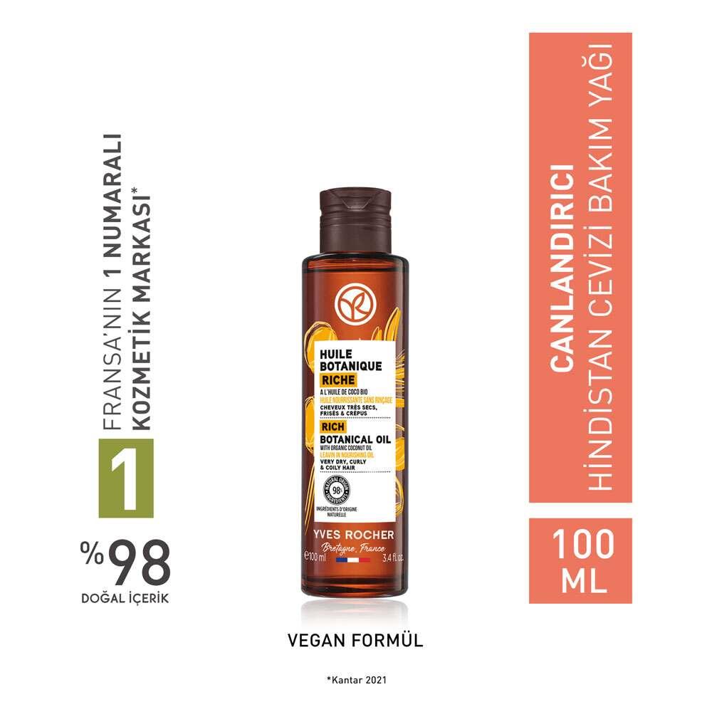 Canlandõrõcõ Hindistan Cevizi Bakõm Ya_õ - Nourishing Coconut Hair Care Oil for Damaged Hair