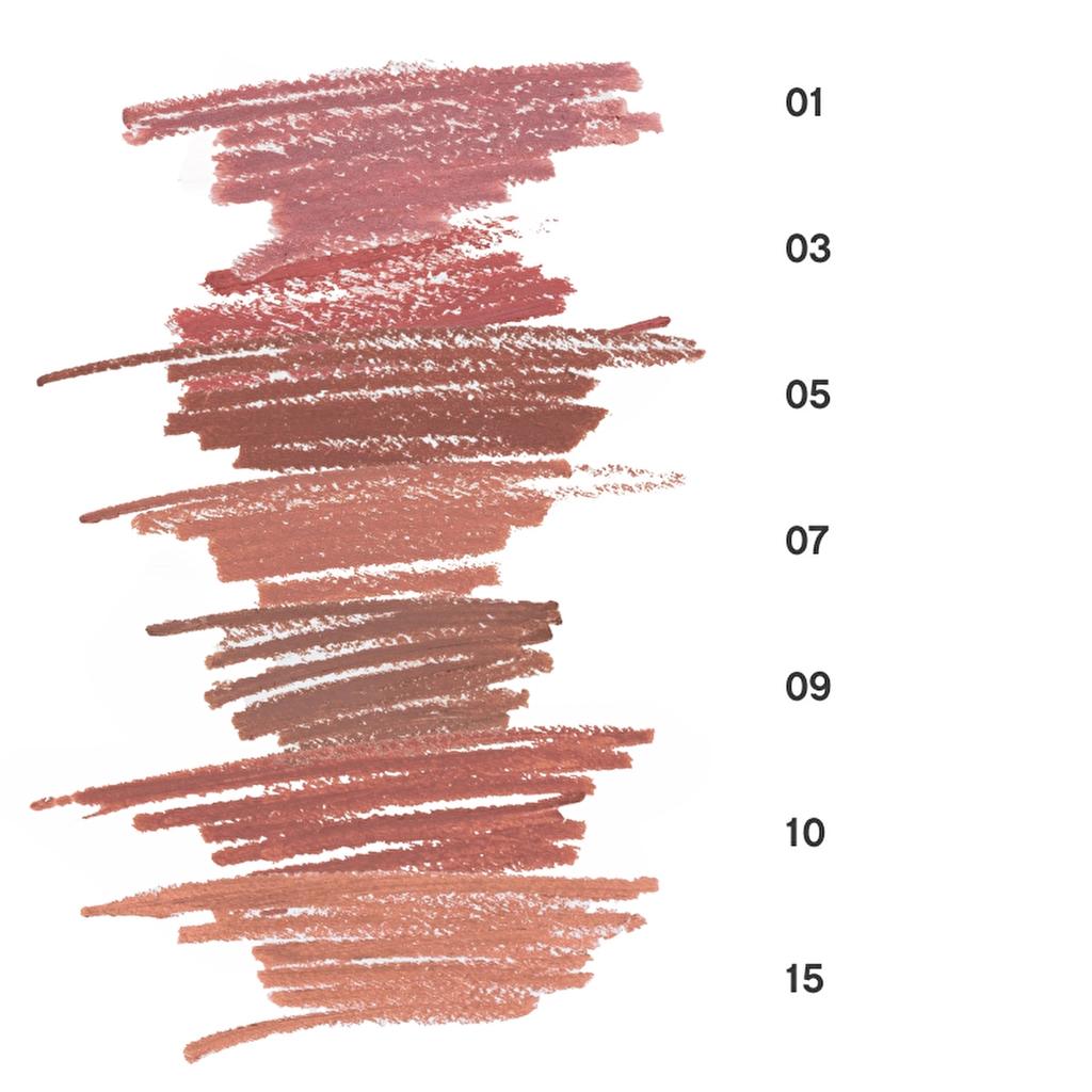 Stellary Lip Liner 15 Cool Nude Smooth Application 1pc
