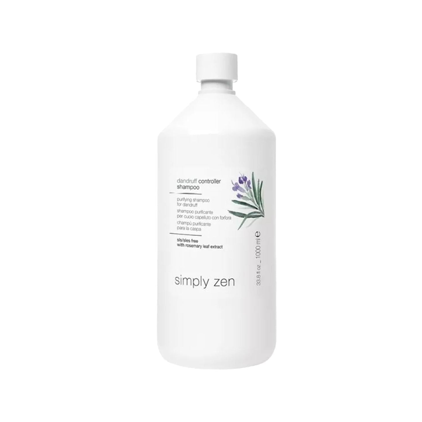 Simply Zen Dandruff Purifying Shampoo for Flaky Scalps 1000 ml