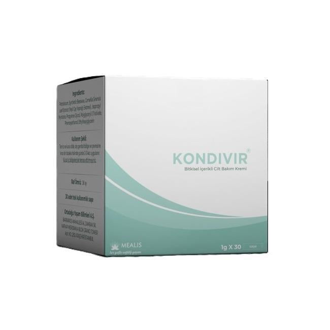 Kondivir Skin Care Cream with Soothing Formula 30 Sachets