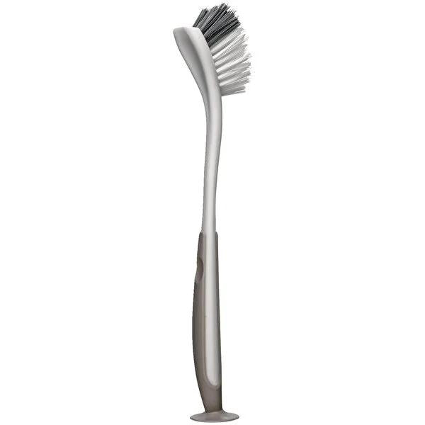 Flink & Sauber Ergonomic Dish Cleaning Brush with Suction - Hands-Free Kitchen Cleaning Tool