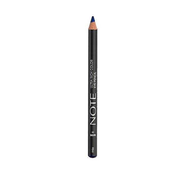 Note Ultra Rich Color Eye Pencil - Marine (#04) - Intense Color, Semi-Matte Finish