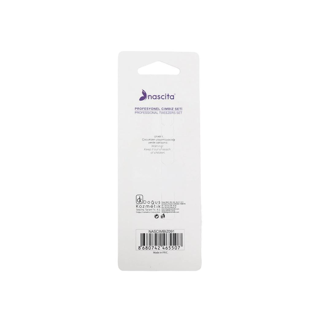 Nascita Pixy Pop Girls Purple Tweezers Set