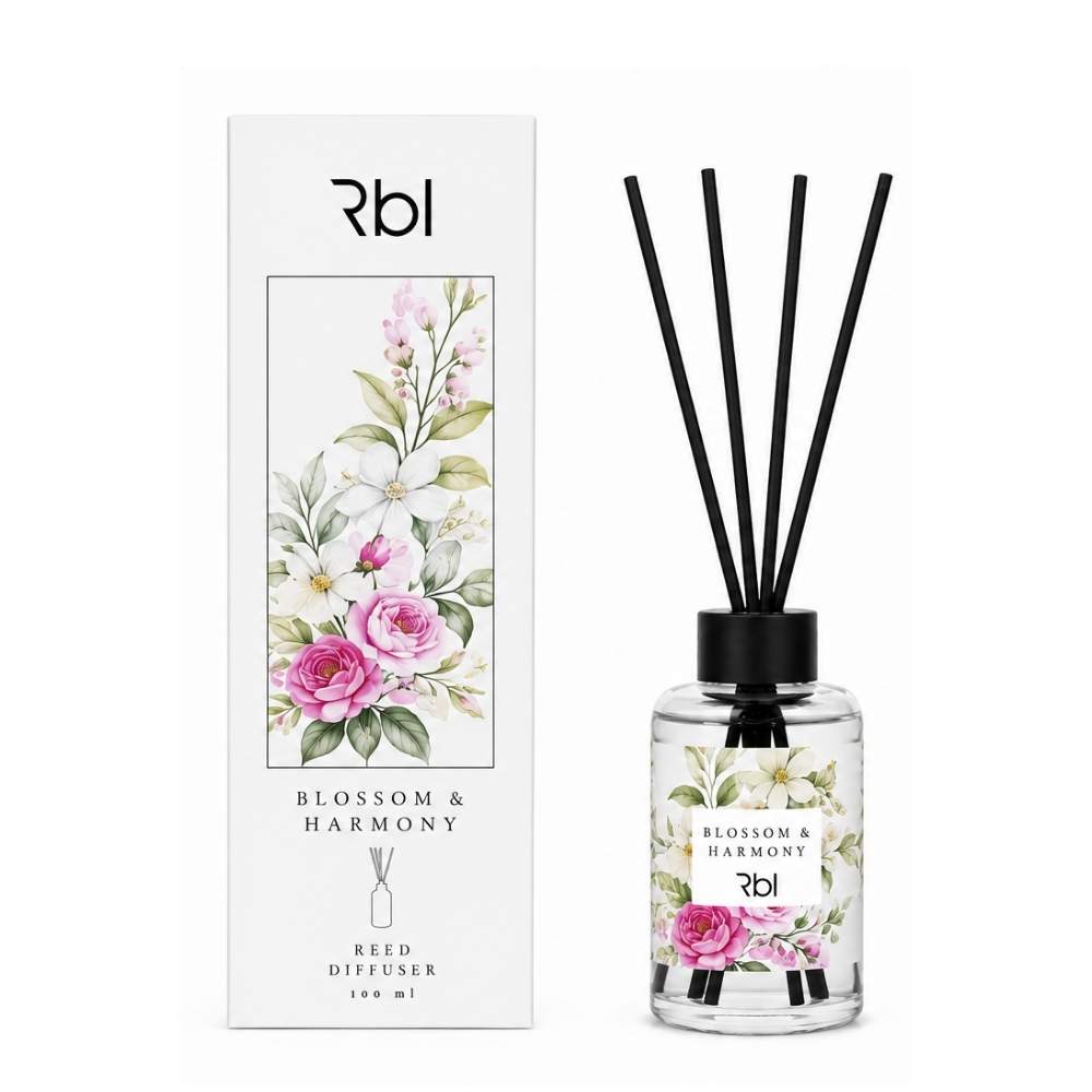 Rebul Blossom & Harmony Reed Diffuser for Home 100 ml