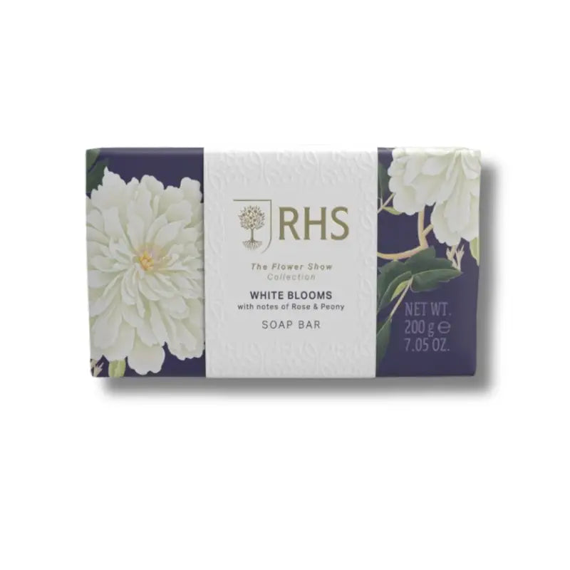 Rhs The Flower Show White Blooms Rose & Peony Soap 200g